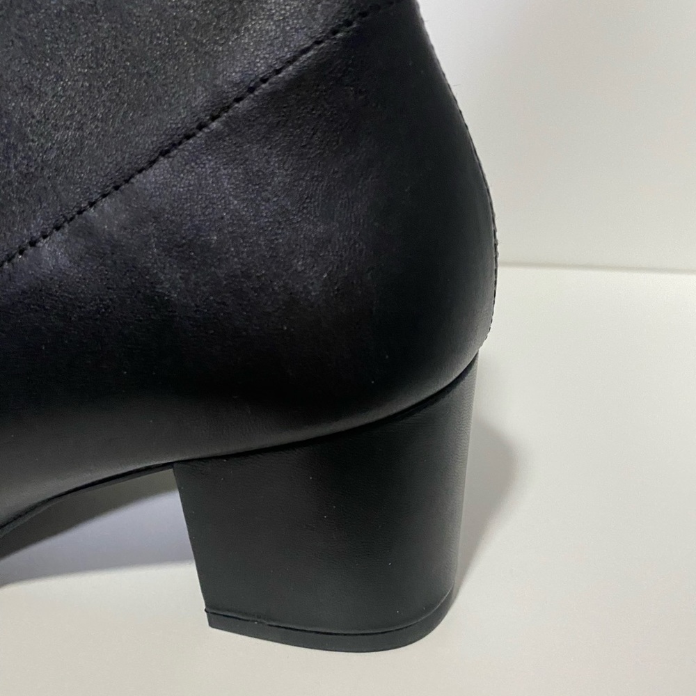 Stuart Weitzman Liviana Black Leather Boot - Picture 9 of 10